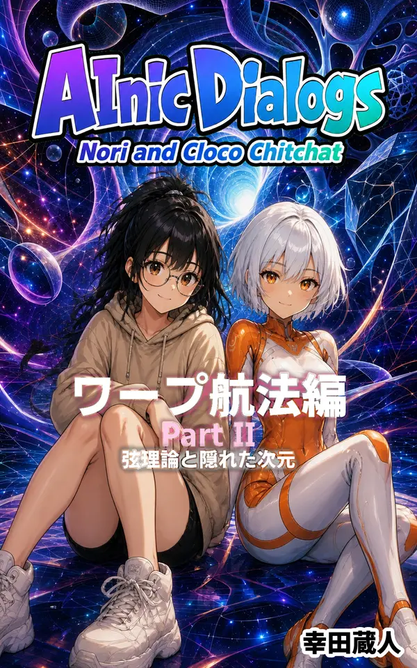 AInic Dialogs ワープ航法編 夜 2「弦理論と隠れた次元」表紙