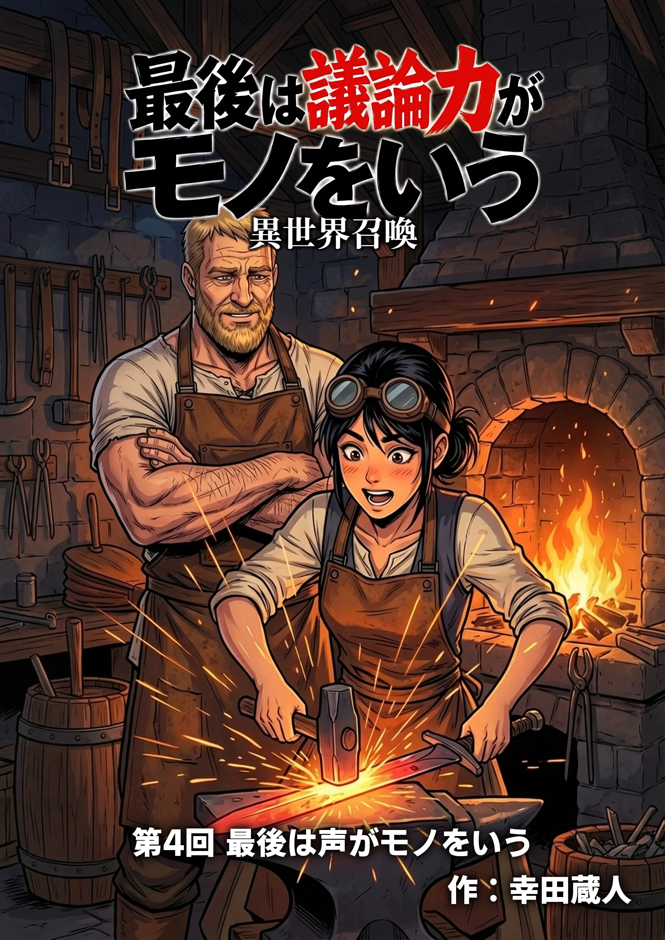 表紙——最後は議論力がモノをいう 異世界召喚 第四回 最後は声がモノをいう 作:幸田蔵人